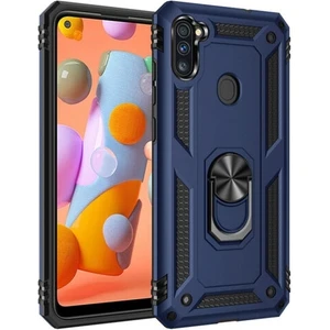 Kny Samsung Galaxy A11 Kılıf Ultra Korumalı Yüzüklü Manyetik Vega Kapak