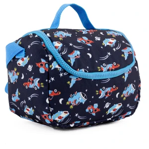 Uzay Araba Desenli Lacivert Yıkanabilir Isı Korumalı Erkek Beslenme Çantası