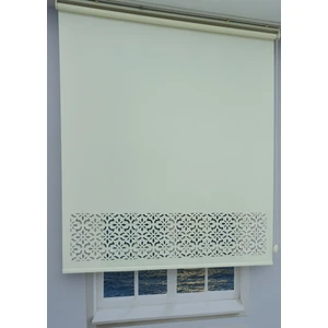 Lazer Kesim Kalın Ithal Mat Stor Perde - 30 cm Lazer Yüksekliği