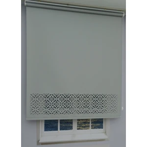 Lazer Kesim Kalın Ithal Mat Stor Perde - 30 cm Lazer Yüksekliği