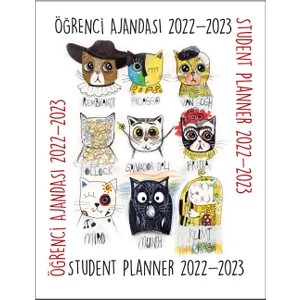 Paınter Cats Student Planner 2022-2023
