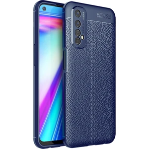 Kny Realme 7 Kılıf Deri Desenli Lux Niss Silikon