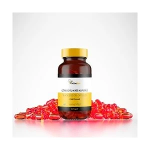 ActiveBee Supplements Çörekotu Yağı Kapsül 60 Softgel kapsül & Soğuk Sıkım & ColdPress Black Seed Oil Capsules / %4,68 Timokinon