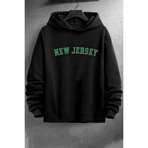 New Jersey Baskılı Sweatshirt