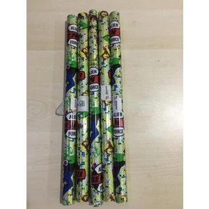 BEN10 40X150 Metalize Rulo Defter Kabı 5li