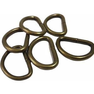 D Metal Halka, Çanta Sapı Için D Halka  2,5 cm 5 Adet