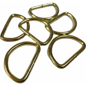 D Metal Halka, Çanta Sapı Için D Halka  3 cm 5 Adet