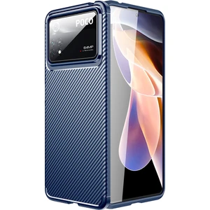 Kny Xiaomi Poco X4 Pro 5g Kılıf Karbon Desenli Lux Negro Silikon