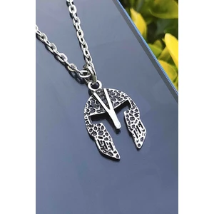 Trend Collection Erkek Miğfer Gladyatör Kolye