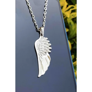 Trend Collection Kartal Kanat Gümüş Erkek Kolye