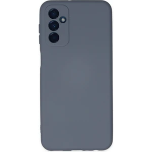 Caseart Samsung Galaxy M13 Kapak Içi Kadife Kamera Korumalı Lansman Silikon Kılıf - Petrol Mavisi