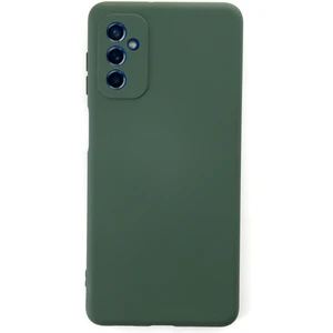 Caseart Samsung Galaxy M13 Kapak Içi Kadife Kamera Korumalı Lansman Silikon Kılıf - Yeşil