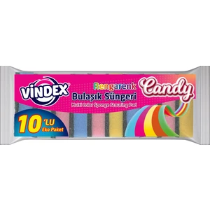 10'lu Renkli Bulaşık Süngeri