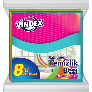 Rainbow Temizlik Bezi 8'li