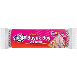 Çöp Torbası Büzgülü Büyük Boy Çilek Kokulu