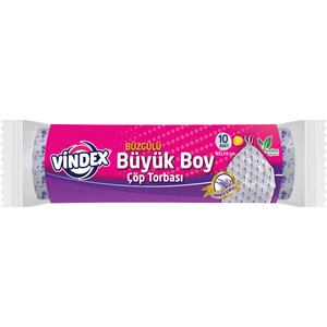 Büzgülü Çöp Poşeti Büyük Boy Lavanta Kokulu 65 x 70 cm 10'lu