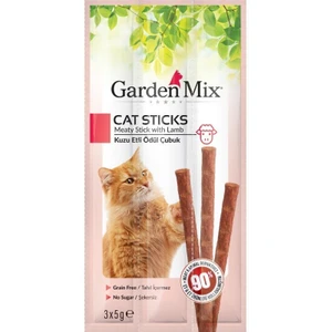Garden Mix  Kuzu Etli Kedi Stick Ödül 3*5g 10