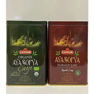 Hediyelik Ayasofya Elekaltı + Organik Çay 2 x 200 gr
