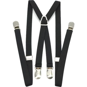 Pantolon Askısı 4 Unisex Kayma Klipsli Ayarlanabilir Omuz Askısı (Yurt Dışından)