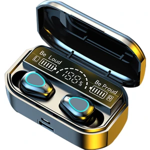 Happy World Shopping 2022 Yeni Tws Kablosuz Bluetooth 5.2 Kulaklık Stereo Spor Su Geçirmez Mikrofonlu Kulak Içi Kulaklık 3500MAH Şarj Kutusu