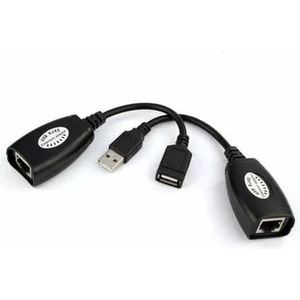 USB To RJ45 Extender Uzatma Kablosu Hadron 45M