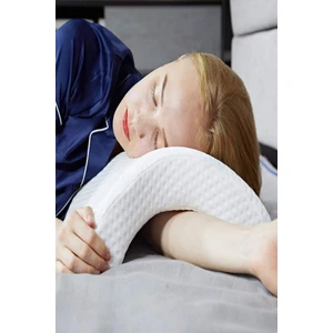 YCL Shop Visco Kavisli Ortopedik Yastık Bel Boyun Bacak Ağrıları Için Birebir Yıkanabilir Kılıf