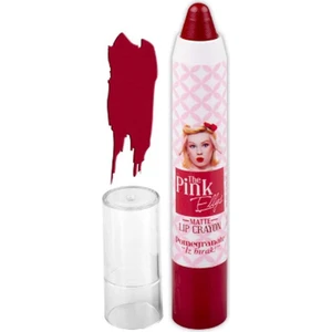 The Pink Ellys Mat Crayon Ruj Pomegrante