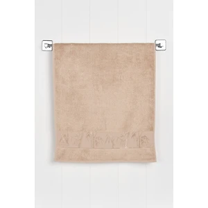 Nurpak Bambu Yüz Havlusu 50x90 - Vizon