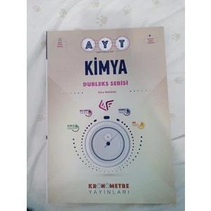 Kronometre Yayınları 12. Sınıf Kimya (AYT) Kbf