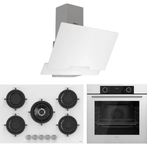 Fryart Rs Serisi Beyaz Ankastre Cam Set (D064 + RS036 + XE63CB)