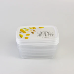 Hobby Life Deco Trend Saklama Kabı 0,6 Lt Üçlü Bon Appetit