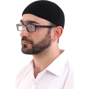 İhvan Online Kışlık Kadife Takke- Siyah