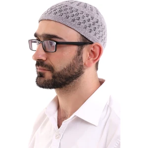 İhvan Online Kışlık Kadife Takke - Gri
