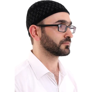 İhvan Online Kışlık Kadife Takke - Siyah