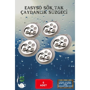 5 Adet Çaydanlık Içi Süzgeç Demlik Içi Çay Süzgeçi