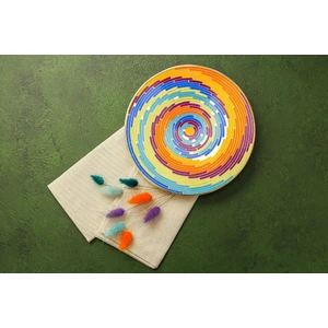 Ruanda Düz Tabak 17cm