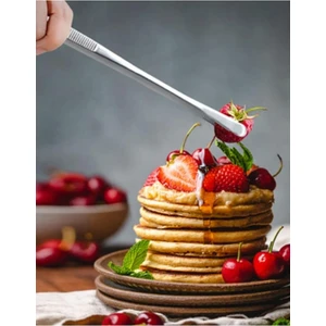 Özel Profesyonel Şef Cımbızı Şef 30 cm Barbekü Mangal Cımbızı