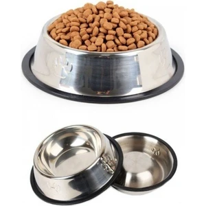 Melek Store  Paslanmaz Çelik Mama & Su Kabı 22 cm