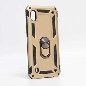 Kip GSM Galaxy A10 Kılıf Zore Vega Tank  Sert  Yüzüklü Standlı Zırh Koruma Kapak