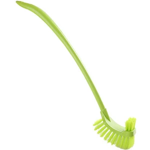Plastik Tuvalet Fırçası Uzun Saplı Çift Taraflı Çok Amaçlı Tuvalet Fırçası (Yurt Dışından)