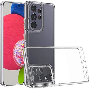 Samsung Galaxy A52S 5g Kılıf Şeffaf Silikon Kamera Korumalı 3D