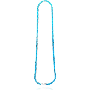 Midyat Nurtaş Gümüş Su Yolu Model Firüze Taşlı Kadın Gümüş Kolye 201021259