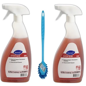 Suma Grill D9 750 ml X2 Ad - Temizlik Fırçası 1 Ad