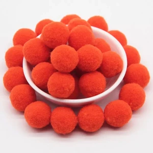 Yumuşak Keçe Peluş Ponpon 2 cm 50 Adet