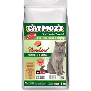 Classic Sterilised Somonlu Kısırlaştırılmış Yetişkin Kedi Maması 3 Kg