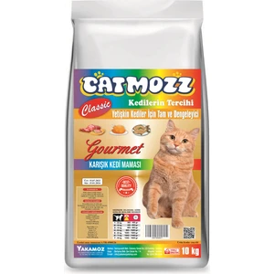 Classic Mıx Gourmet Karışık Yetişkin Kedi Maması 10 KG
