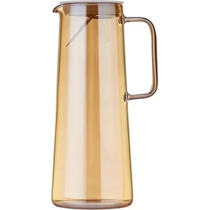 Three Beans 1500 ml Nordic Ev Isıya Dayanıklı Cam Çaydanlıklar, Büyük Kapasiteli Suyu Cezve Ofis Eğlence Yeri Çay Seti Pot | Sürahi (Yurt Dışından)