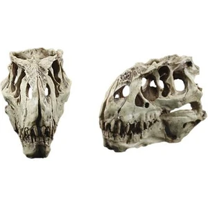 Three Beans Balık Tankı Reçine Dinozor Kafatası Modeli Süslemeleri Tyrannosaurus Rex Kafatası Mağara Peyzaj Dekorasyon Ev Dekor | Süslemeleri (Yurt Dışından)
