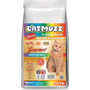 Classic Mix Gourmet Karışık Yetişkin Kedi Maması 3 KG