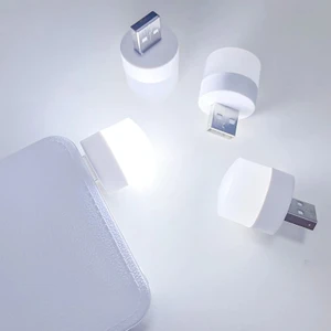 Kamp & Gece Lambası Taşınabilir Mini USB LED Işık Powerbank-Pc-Telefona Olur